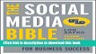 [Download] The Social Media Bible: Tactics, Tools, and Strategies for Business Success Paperback