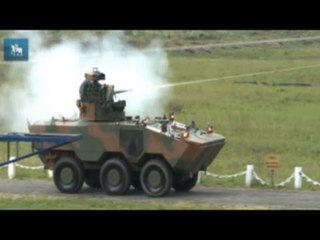 Exército brasileiro recebe os primeiros blindados Guarani
