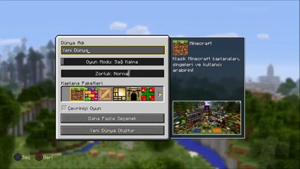 Minecraft Playstation 4 Edition Oynuyoruz- İlk Bakış