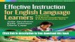 [Download] Effective Instruction for English Language Learners: Supporting Text-Based