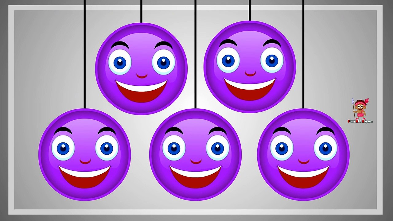 Learn Colors Funny Cartoons Balls - Kids Learning Videos For Children TOddlers BaBies