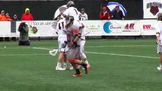 Highlights: Molloy’s Six Goals Lead #3 Brown Over Princeton, 19-8