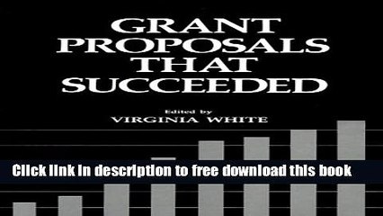 [Download] Grant Proposals that Succeeded (Nonprofit Management and Finance) Hardcover {Free|