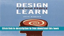 [Download] Design For How People Learn (Voices That Matter) Paperback {Free|