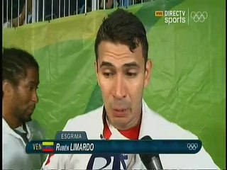 Declaraciones de Rubén Limardo tras eliminación en Río 2016