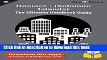 [Download] Ultimate Handbook Guide to Honiara : (Solomon Islands) Travel Guide Paperback Free