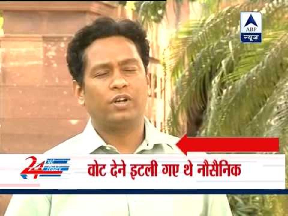 Italian marines return to India