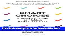 [Download] Smart Choices: A Practical Guide to Making Better Decisions Kindle {Free|