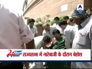 DMK MP faints in RS while raising Sri Lankan Tamil issue