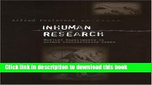 [Download] Inhuman Research: Medical Experiments in German Concentration Camps Hardcover Free