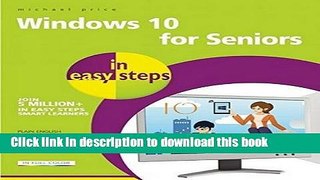 [Download] Windows 10 for Seniors in easy steps Paperback Free