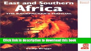 [Download] East   Southern Africa, 2nd: The Backpacker s Manual Kindle Collection