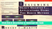 [Download] Designing Object-Oriented C   Applications Using the Booch Method Kindle Collection