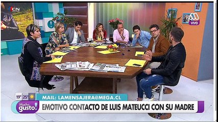 Luis Mateucci en Mucho gusto. 2/2