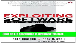 [Download] Exploiting Software: How to Break Code Kindle Collection