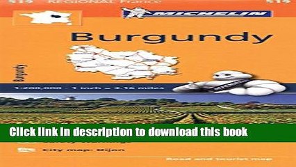 [Download] Michelin France: Burgundy (Bourgogne) Map 519 Kindle Online