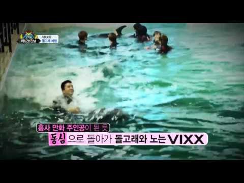 VIXX One fine day(episode-8) VIXX play with dolphin.