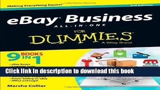 [Download] eBay Business All-in-One For Dummies Kindle Free