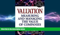 Free [PDF] Downlaod  Valuation: Measuring and Managing the Value of Companies, 3rd Edition  BOOK
