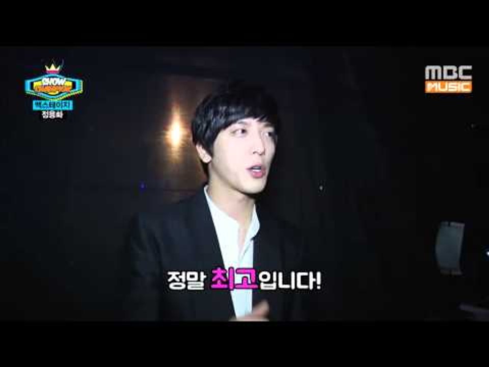 쇼챔피언 - 133회 정용화 Jung Yong Hwa 백스테이지 backstage 막PD사심캠 ショーチェムピオン チョン・ヨンファ