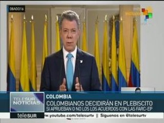 Santos: el pueblo tendrá la última palabra sobre el futuro de la paz
