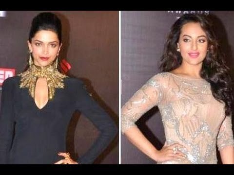 Celebrities at Star Screen Awards | Sonakshi Sinha | Deepika Padukone | Neha Dhupia | Part I