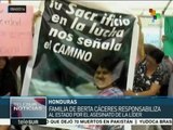 Honduras: asesinato de Berta Cáceres continúa en la impunidad