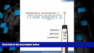 Big Deals  Managerial Accounting for Managers  Free Full Read Most Wanted