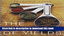 [PDF] The Book of Yields: Accuracy in Food Costing and Purchasing 8th Edition with Professional