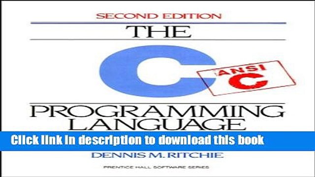 [Download] C Programming Language Kindle Free