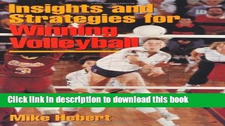 [Download] Insights   Strategies for Winning Volleyball Kindle Free