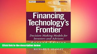 READ book  Financing Technology s Frontier: Decision-Making Models for Investors and Advisors