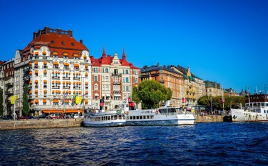 One of the World's Most Visted Places, Stockholm, Swedon