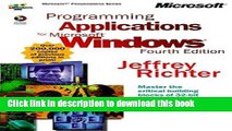 [Download] Programming Applications for Microsoft Windows Paperback Online