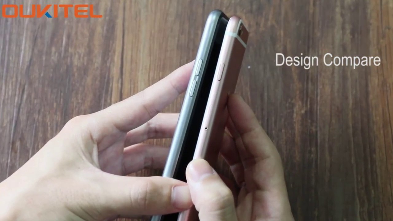 OUKITEL U7 Plus VS iPhone 6s plus