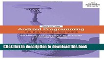 [Download] Android Programming: The Big Nerd Ranch Guide (2nd Edition) Hardcover Online