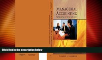 Must Have  Managerial Accounting: Manufacturing and Service Applications  READ Ebook Full Ebook Free