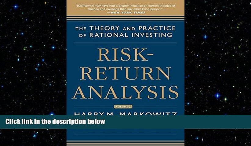 EBOOK ONLINE  Risk-Return Analysis, Volume 2: The Theory and Practice of Rational Investing READ