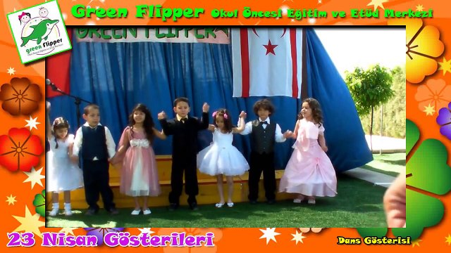 DANS GÖSTERİSİ-HALAY GREEN FLiPPER OKUL ÖNCESi EĞiTiM VE ETÜD MERKEZi 23 NiSAN GOSTERiLERi
