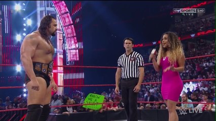 JoJo announcing the United States Championship match: 08/08/16