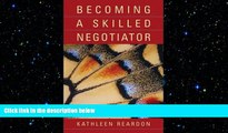 FREE PDF  Becoming a Skilled Negotiator READ ONLINE