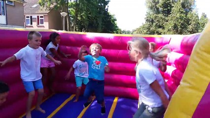 Mega Fun with the Surprise Bouncy House Castle