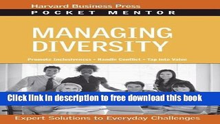 [Download] Managing Diversity: Expert Solutions to Everyday Challenges Paperback Free