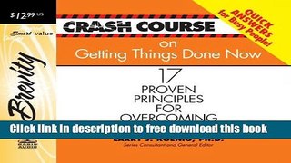 [Download] Crash Course on Getting Things Done - Audiobook: 17 Proven Principles for