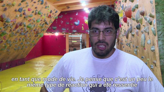 Escalade, nouveau sport olympique, les grimpeurs sont partagés