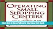 [PDF] Operating Small Shopping Centers Book Free