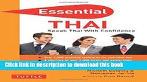 [Download] Essential Thai: Speak Thai With Confidence! (Thai Phrasebook   Dictionary) Hardcover