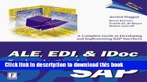 [Read PDF] ALE, EDI   IDoc Technologies for SAP Ebook Free