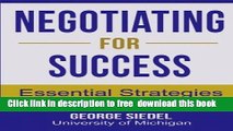 [Download] Negotiating for Success: Essential Strategies and Skills Paperback Collection