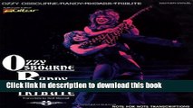 [Download] Ozzy Osbourne - Randy Rhoads Tribute Paperback Online